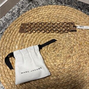 Marc Jacobs Rose Gold Multi-Chain Link Bracelet